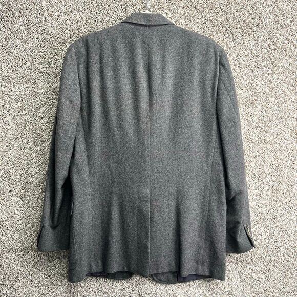 Hart Schaffner & Marx Blazer Men’s 38R Gray 100% Camel Hair Suit Jacket - Picture 3 of 7